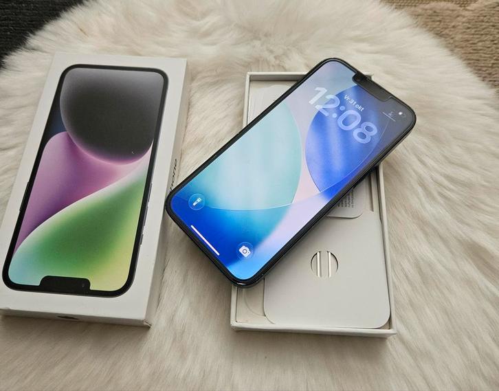iPhone 14 128GB - Goede staat, 84% batterij, Telecommunicatie, Mobiele telefoons | Apple iPhone, Gebruikt, 128 GB, Zonder abonnement