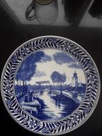 Puntgaaf sierbord: Delfts uit België  !!!, Antiek en Kunst, Curiosa en Brocante, Ophalen of Verzenden