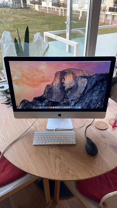 iMac 5K 27” late 2014 met OS X Yosemite, Computers en Software, Apple Desktops, Zo goed als nieuw, iMac, 3 tot 4 Ghz, 32 GB, Ophalen of Verzenden