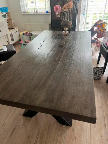 Complete robuuste meubelset eikenhout lamulux beschikbaar voor biedingen