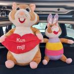 2 albert heijn hamster knuffels, Ophalen of Verzenden, Gebruikt, Film of Tv
