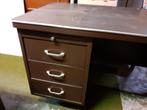 Metalen bureau inclusief lades, Ophalen, Gebruikt, Bureau