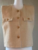 WILD gilet creme/Goud maat L, Kleding | Dames, Tops, Beige, Maat 42/44 (L), Nieuw, Ophalen of Verzenden