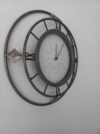 Wandklok 3p cm rond, Huis en Inrichting, Woonaccessoires | Klokken, Ophalen, Zo goed als nieuw