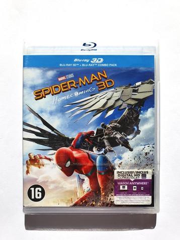 SpiderMan Homecoming 3D + 2D (2 disc, Nieuw in Seal) beschikbaar voor biedingen