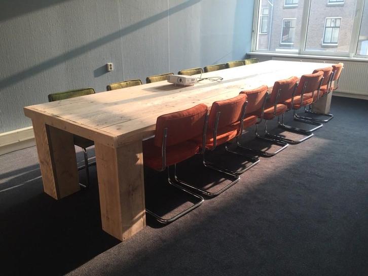 VERGADERTAFELS altijd de laagste prijs., Huis en Inrichting, Tafels | Eettafels, Nieuw, 100 tot 150 cm, 200 cm of meer, Rechthoekig