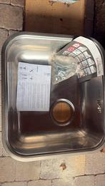 Spoelbak reginox, Doe-het-zelf en Verbouw, Sanitair, Ophalen, Zo goed als nieuw, Chroom, Wastafel