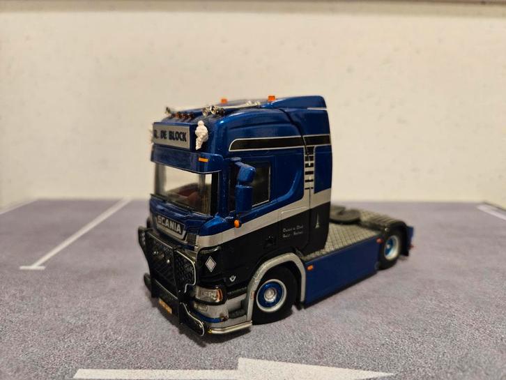 WSI Scania R Next Gen R de Block, Hobby en Vrije tijd, Modelauto's | 1:50, Zo goed als nieuw, Bus of Vrachtwagen, Wsi, Ophalen of Verzenden