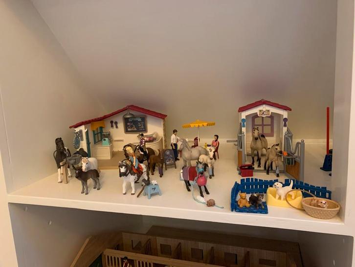 Verschillende schleich setjes (lees omschrijving), Verzamelen, Speelgoed, Zo goed als nieuw, Ophalen of Verzenden