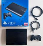 PlayStation 3 Super Slim 500 GB, Spelcomputers en Games, Spelcomputers | Sony PlayStation 3, Gebruikt, Super Slim, Ophalen of Verzenden
