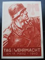 3e Rijk postkaart - Tag der Wehrmacht / WHW, Verzamelen, Militaria | Tweede Wereldoorlog, Verzenden, Landmacht, Duitsland, Foto of Poster