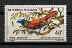 Madagaskar 1963 vogel vanga postfris, Verzenden, Overige landen, Postfris