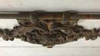 Antiek smeedijzeren ornament van Frans spijlen bed, Ophalen of Verzenden