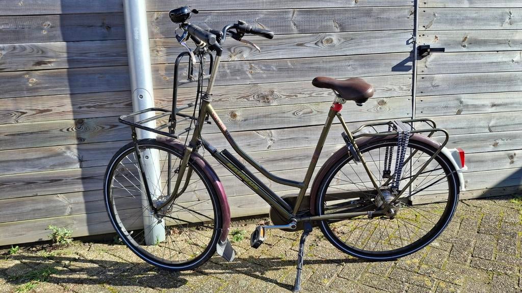 Batavus Locarno (dames)fiets 61 cm, perfect werkende staat, Ophalen, Gebruikt, Versnellingen, Batavus
