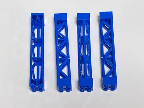 Partij 4x nieuwe Lego 2x2x10 steunen in diverse kleuren, Kinderen en Baby's, Speelgoed | Duplo en Lego, Nieuw, Lego, Losse stenen