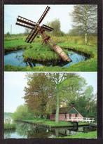 molen; 2-Luik Tjasker en De Weerribben., Verzenden, 1980 tot heden, Ongelopen, Overijssel