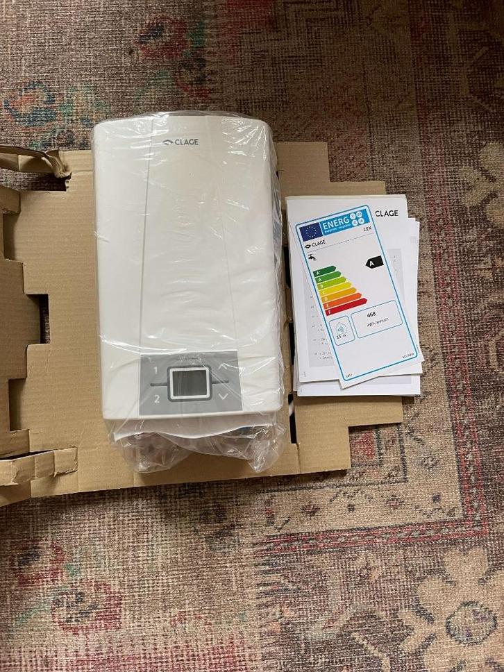 Clage CEX doorstroomverwarmer 11-13,5 kWh nieuw in doos, Doe-het-zelf en Verbouw, Geisers en Boilers, Nieuw, Boiler, Minder dan 20 liter