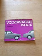 handleiding instructieboekje Volkswagen Ponton  1500 S  1964, Ophalen of Verzenden