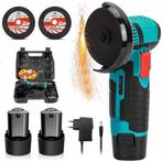 NIEUW️ ❗️Mini Accu Haakse Slijper 76mm  – 2x 18V Accu, Doe-het-zelf en Verbouw, Gereedschap | Slijpmachines, Mxv, Haakse handslijpmachine