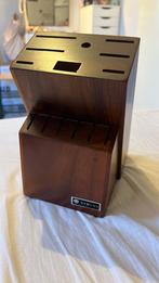 Dymond Messenset in Houten Blok, Ophalen of Verzenden, Zo goed als nieuw, Vaatwasserbestendig, Hout