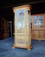 Eiken Vitrinekast | Klassiek uitstraling | Ronde vorm #2428