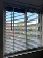 Houten luxaflex, 100 tot 150 cm, Wit, Ophalen of Verzenden, Modern