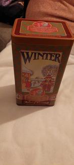 VINTAGE oud KANIS & GUNNINK KOFFIE BLIK  4 SEIZOENEN BLIK, Ophalen of Verzenden, Gebruikt, Koffie, Overige merken