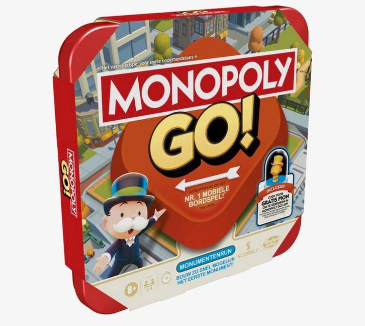 Monopoly GO! Nieuw geseald, Hobby en Vrije tijd, Gezelschapsspellen | Overige, Nieuw, Ophalen of Verzenden