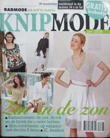 4 x Knipmode : 6/2008 10/2007 3/2001 en 8/2002  beschikbaar voor biedingen