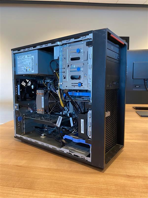 Lenovo Thinkstation P520C, Computers en Software, Desktop Pc's, Zo goed als nieuw, 3 tot 4 Ghz, 16 GB, Met videokaart, Ophalen