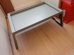 ikea bed tafeltje laptop tafeltje grijs, Minder dan 50 cm, Gebruikt, Rond, Ophalen of Verzenden