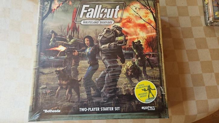 bordspel seal Fallout Fall-Out Wasteland Warfare boardgame, Hobby en Vrije tijd, Gezelschapsspellen | Bordspellen, Nieuw, Een of twee spelers