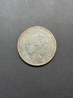 2 1/2 Gulden wilhelmina grof haar 1931, Ophalen of Verzenden