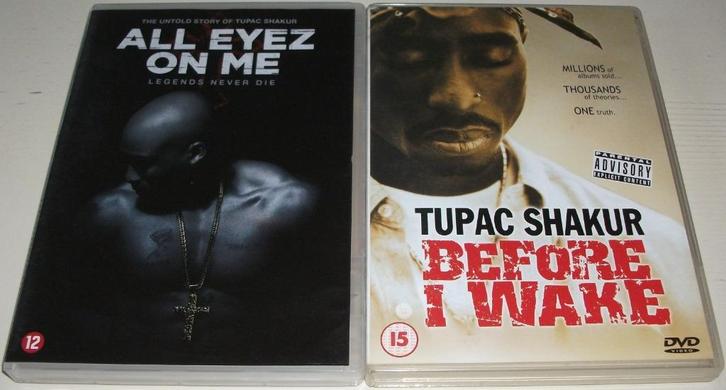 Dvd *** TUPAC SHAKUR *** 2 stuks, Cd's en Dvd's, Dvd's | Muziek en Concerten, Zo goed als nieuw, Vanaf 12 jaar, Ophalen of Verzenden