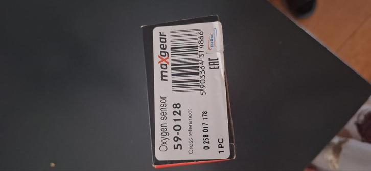 Zuurstof sensor / Oxygen sensor nieuw in doos!, Auto-onderdelen, Motor en Toebehoren, Nieuw, Ophalen of Verzenden