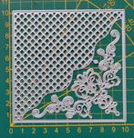 Snijmal vierkant/raster/bloemmotief, Ophalen of Verzenden, Nieuw, Overige thema's, Pons of Mal