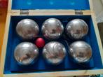 Jeu de boules in koffer en met oppak magneet, Ophalen, Zo goed als nieuw