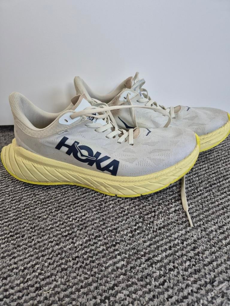 Hoka carbon X2, Sport en Fitness, Loopsport en Atletiek, Ophalen of Verzenden, Gebruikt, Hardloopschoenen, Overige merken