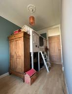 Boomhutbed whitewash, Kinderen en Baby's, Ophalen, Zo goed als nieuw, Hoogslaper