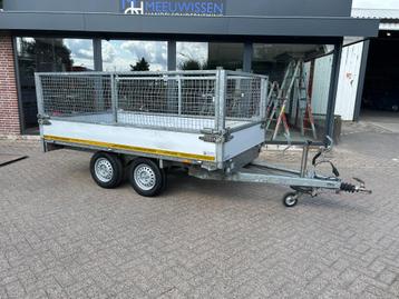 Eduard plateauwagen met loofrekken 311x160CM 2000KG  beschikbaar voor biedingen