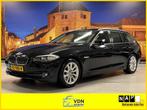 BMW 5-serie Touring 523i High Exe Automaat Leer Xenon Trekha, Euro 5, Achterwielaandrijving, Gebruikt, Zwart