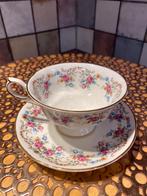Springfield Bone China,antieke kop en schotel,kop 10cm diam., Antiek en Kunst, Ophalen of Verzenden