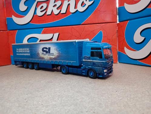 Man zeiloplegger Schwedt Tekno, Hobby en Vrije tijd, Modelauto's | 1:50, Nieuw, Bus of Vrachtwagen, Tekno, Ophalen of Verzenden