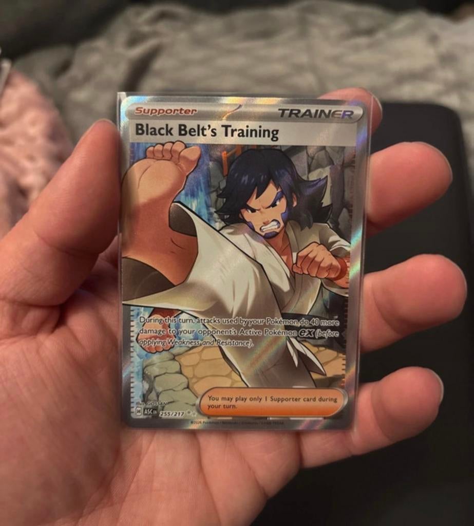 Pokémon Black Belt's Training 255/217 - Near Mint, Verzenden, Zo goed als nieuw, Losse kaart