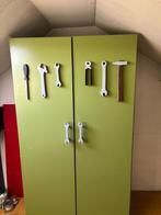 Unieke stevige stoere jongenskast, Huis en Inrichting, Kasten | Kledingkasten, Ophalen, Met deur(en), 100 tot 150 cm, Zo goed als nieuw