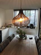 Te koop: metalen hanglamp korf model, Ophalen, Zo goed als nieuw, Minder dan 50 cm