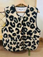 Gilet bontje teddy luipaard tijger Leopard bodywarmer, Maat 38/40 (M), Belcci, Bruin, Nieuw