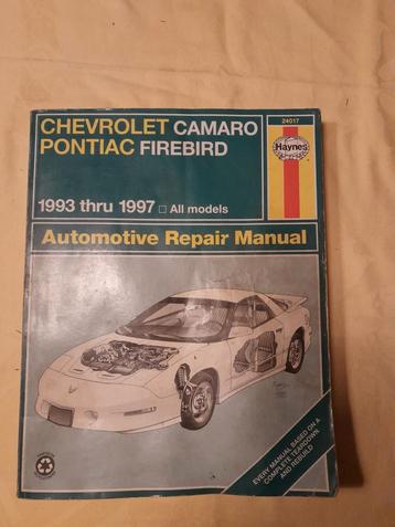 Haynes Repair manual 24017 Camaro/Firebird 1993/1997.  beschikbaar voor biedingen