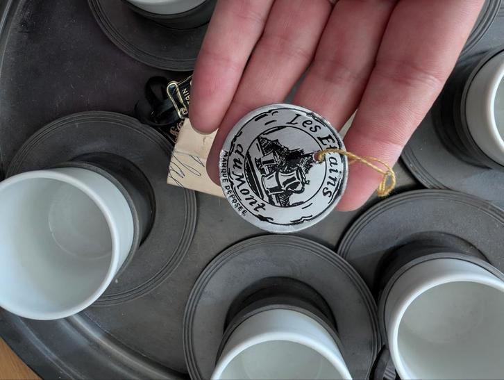 Tinnen Koffie/Thee Servies Compleet, Antiek en Kunst, Antiek | Tin, Ophalen of Verzenden