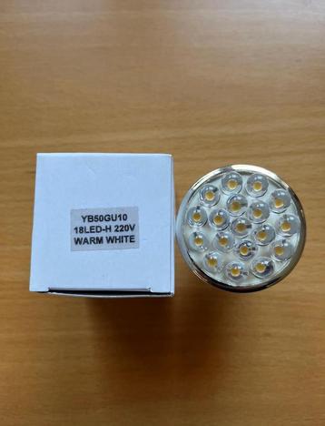 39 gebruikte led lampen GU 10 niet dimbaar beschikbaar voor biedingen